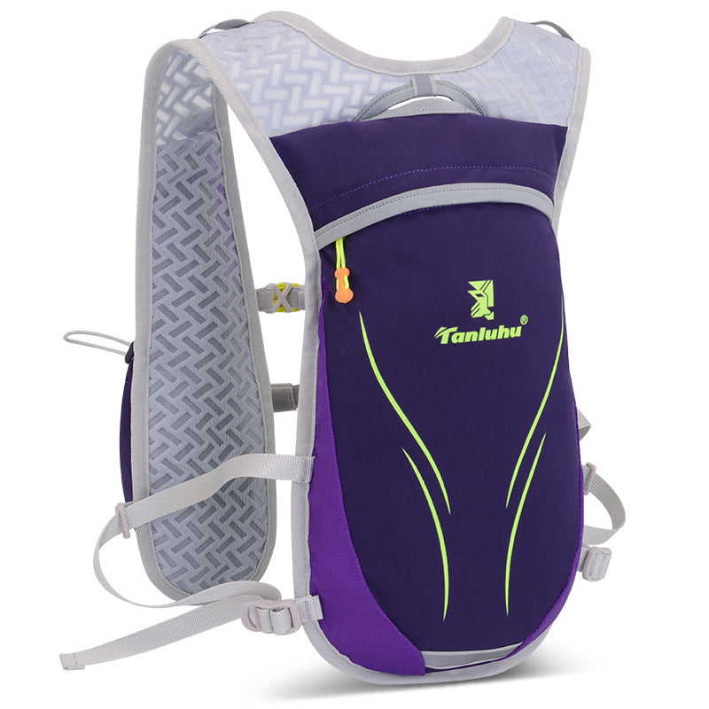 Men Women Running Marathon Hydration Nylon Backpack-2
