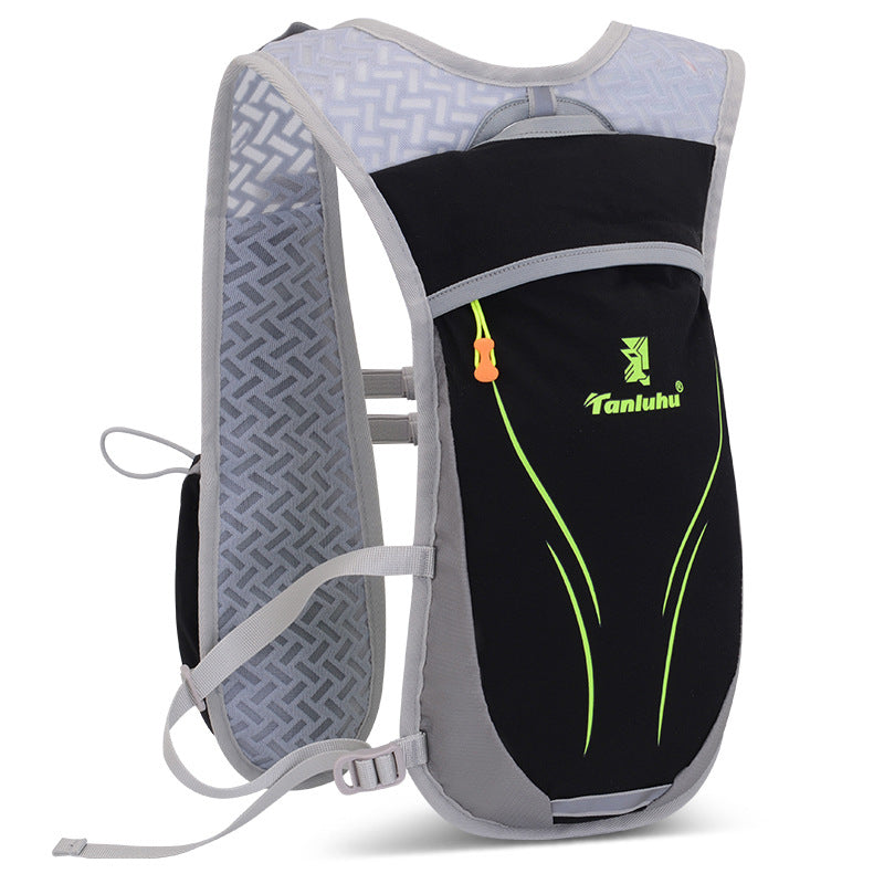 Men Women Running Marathon Hydration Nylon Backpack-3