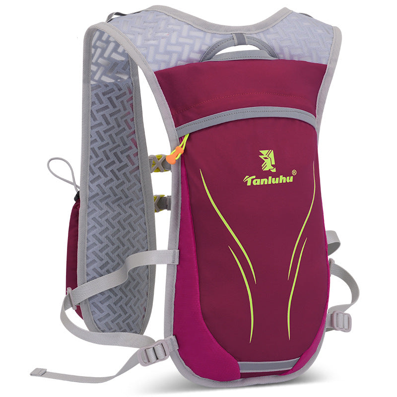 Men Women Running Marathon Hydration Nylon Backpack-8