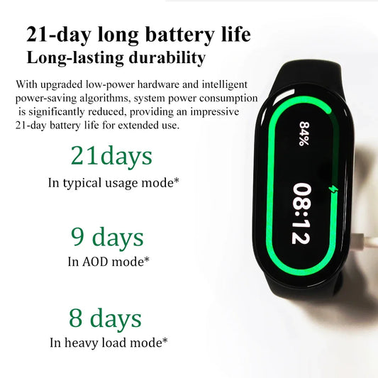 NNEOBA MOLED Fitness Tracker Black