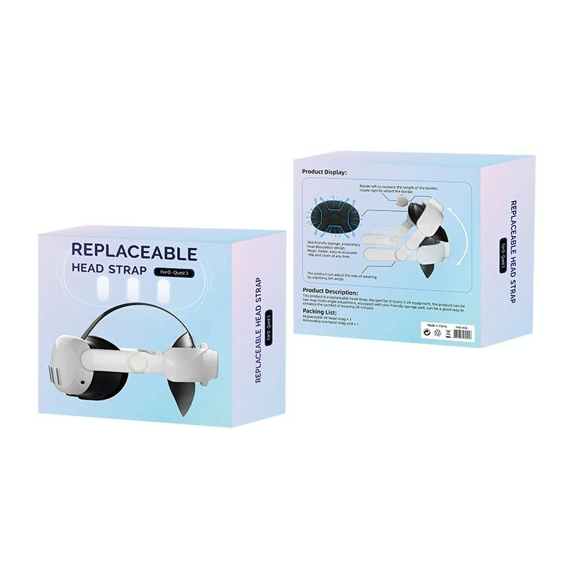 NNEIDS Meta Quest 3 Vr Head Strap - Adjustable