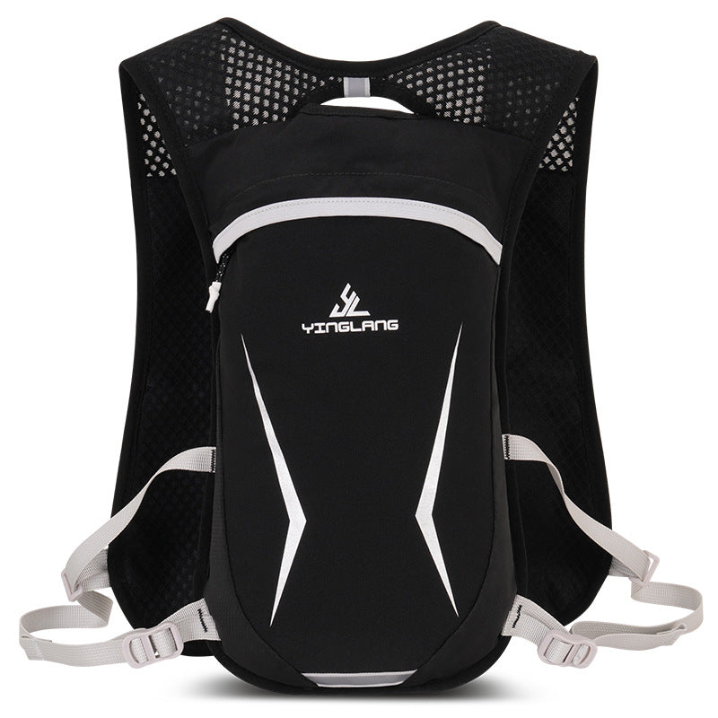 Men Women Running Marathon Hydration Nylon Backpack-7